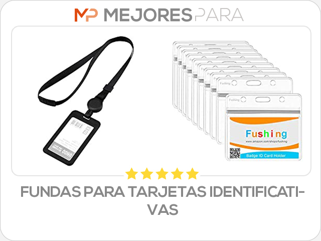 fundas para tarjetas identificativas