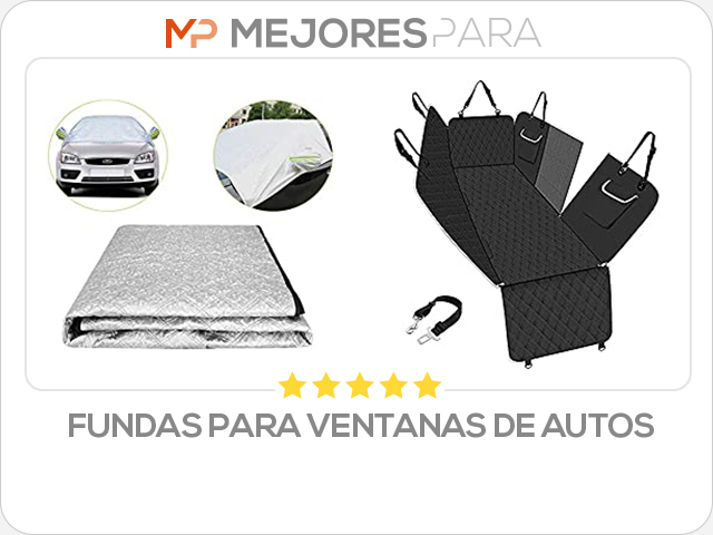 fundas para ventanas de autos