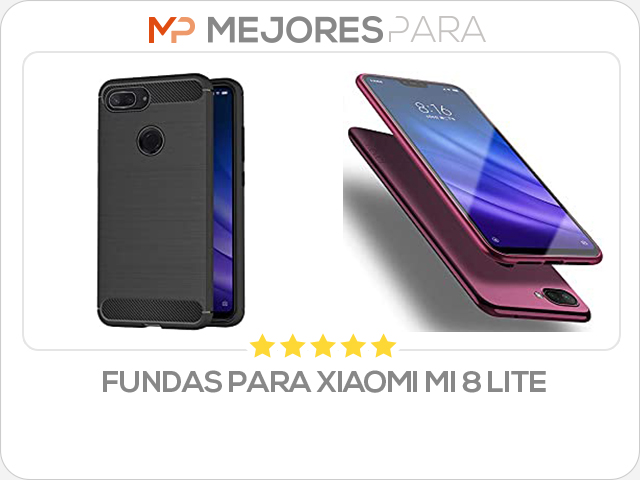 fundas para xiaomi mi 8 lite