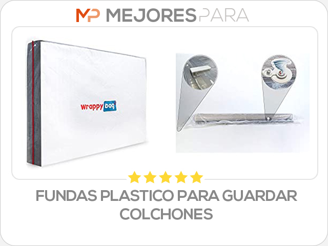 fundas plastico para guardar colchones