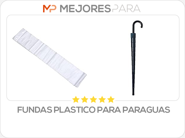 fundas plastico para paraguas