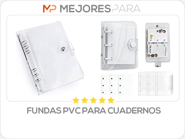 fundas pvc para cuadernos