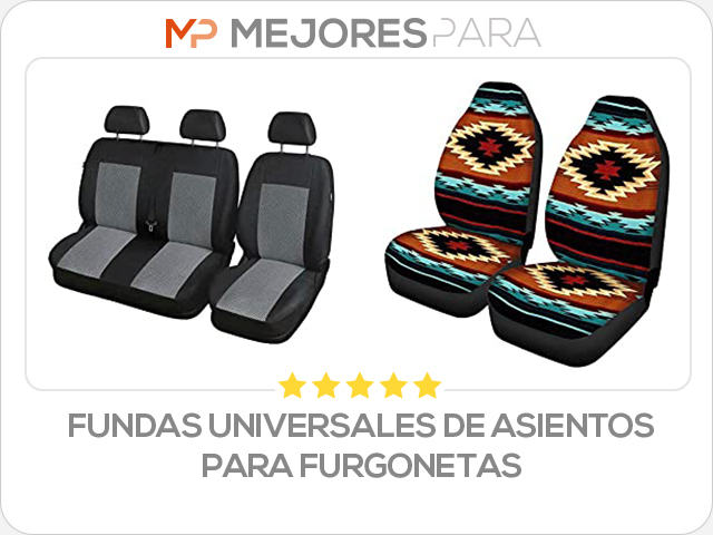 fundas universales de asientos para furgonetas