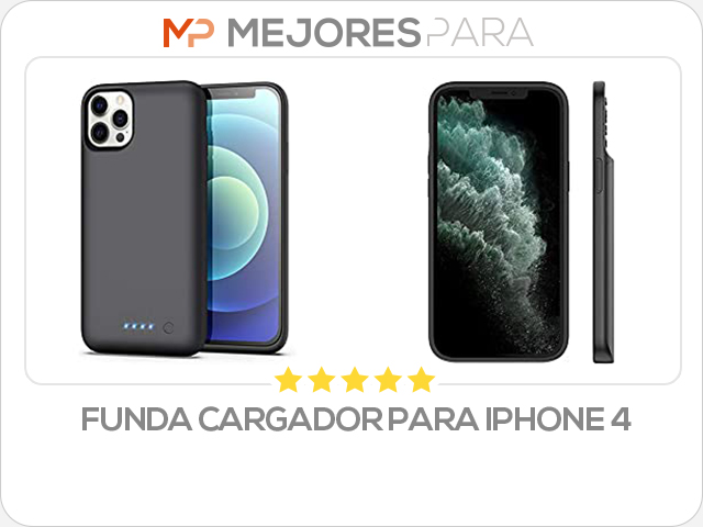 funda cargador para iphone 4