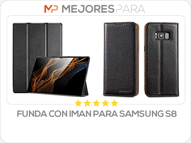 funda con iman para samsung s8