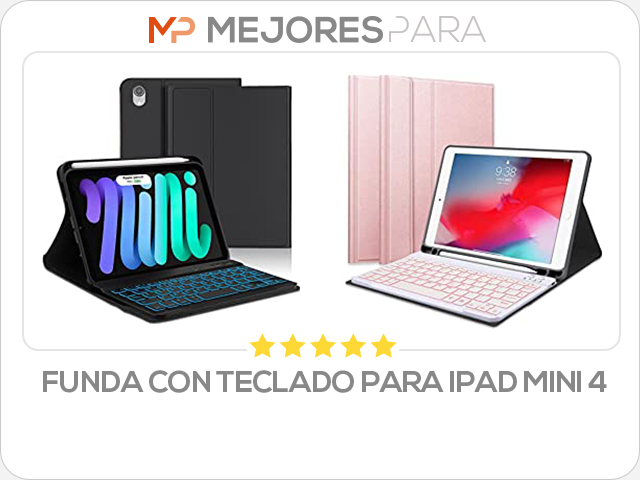 funda con teclado para ipad mini 4