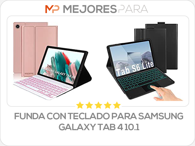 funda con teclado para samsung galaxy tab 4 10.1