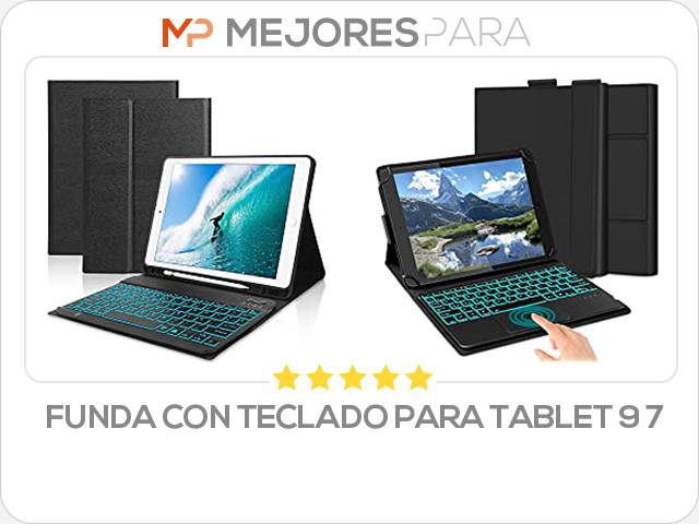 funda con teclado para tablet 9 7