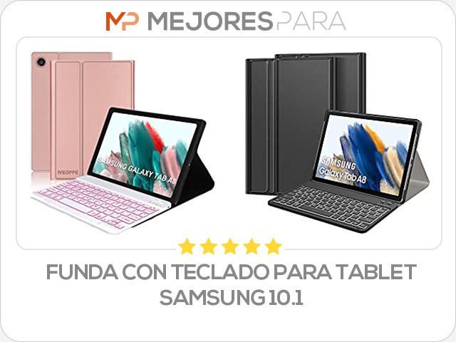 funda con teclado para tablet samsung 10.1