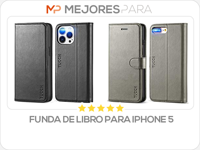 funda de libro para iphone 5