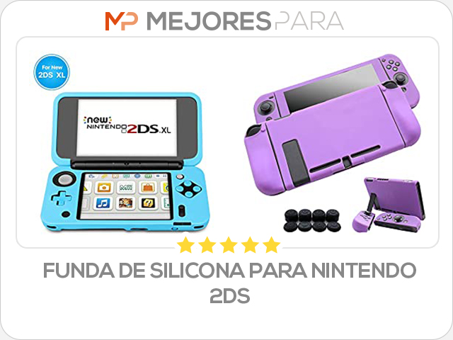 funda de silicona para nintendo 2ds