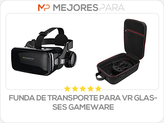 funda de transporte para vr glasses gameware