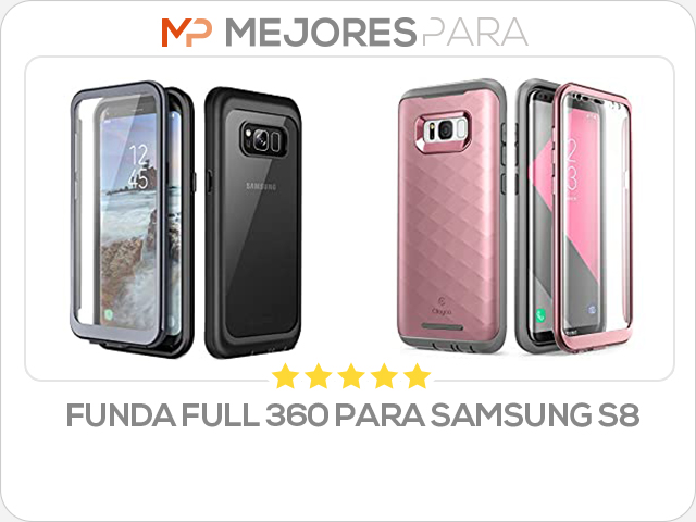 funda full 360 para samsung s8