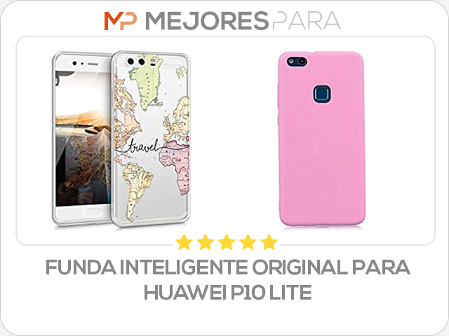 funda inteligente original para huawei p10 lite