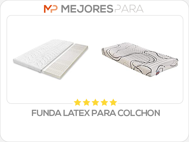 funda latex para colchon