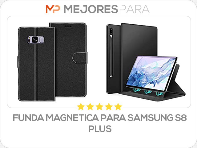 funda magnetica para samsung s8 plus