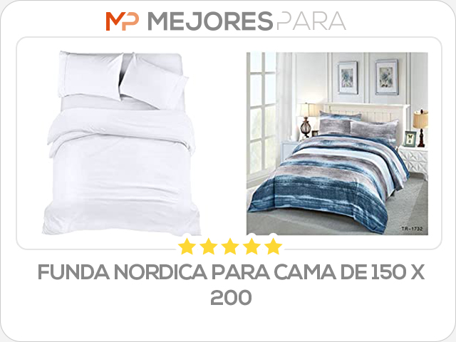 funda nordica para cama de 150 x 200