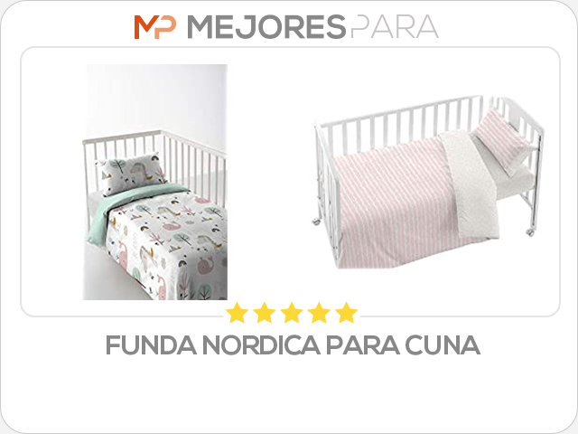 funda nordica para cuna