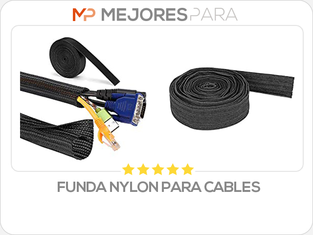 funda nylon para cables