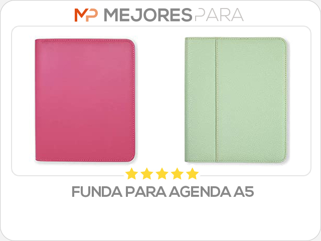 funda para agenda a5