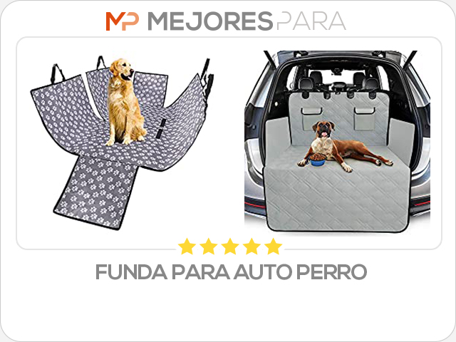 funda para auto perro