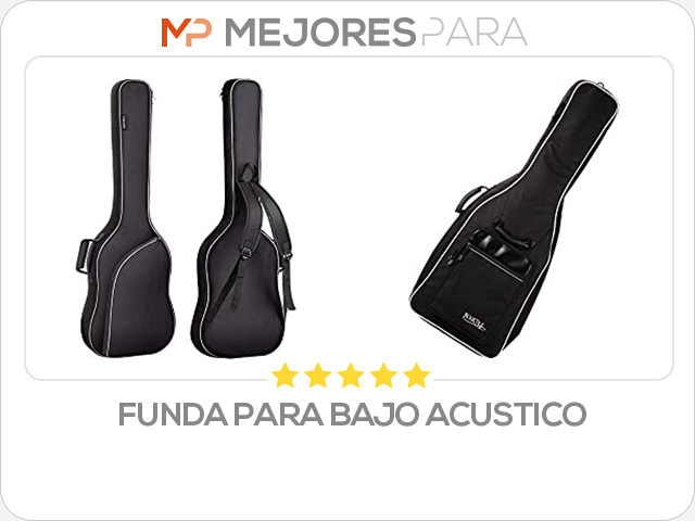 funda para bajo acustico