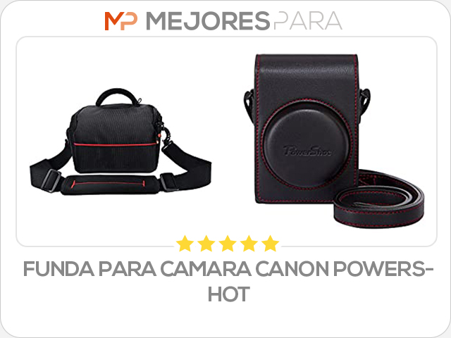 funda para camara canon powershot