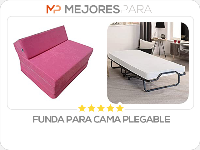 funda para cama plegable