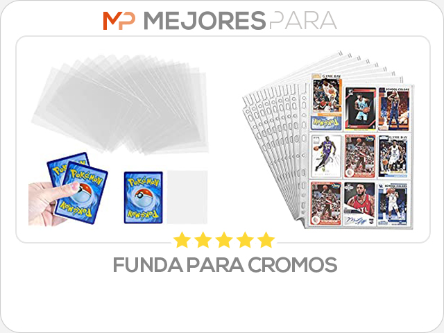 funda para cromos