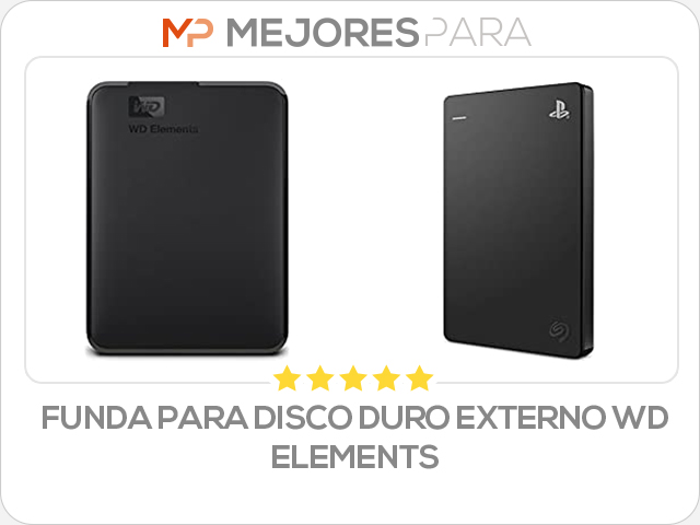 funda para disco duro externo wd elements