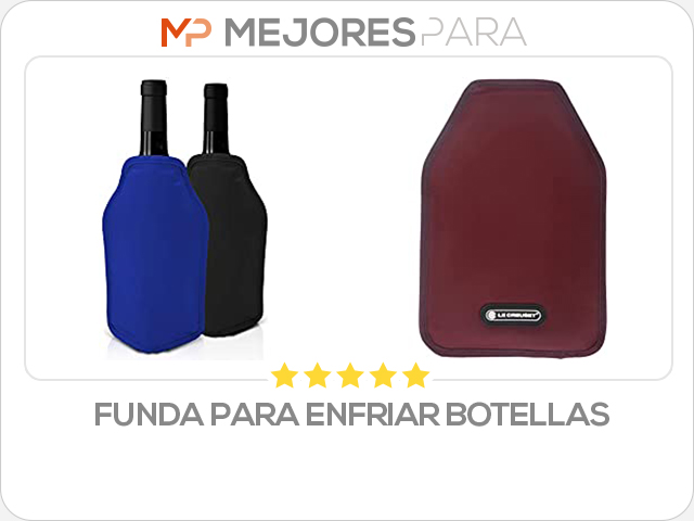 funda para enfriar botellas