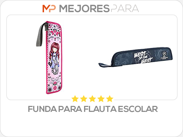 funda para flauta escolar