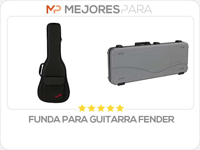 funda para guitarra fender