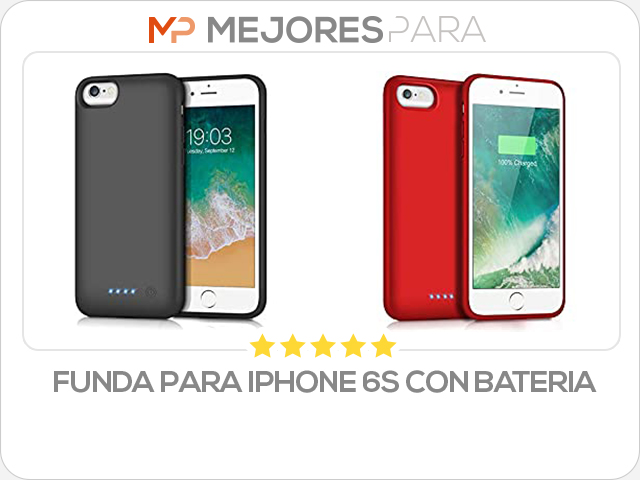 funda para iphone 6s con bateria