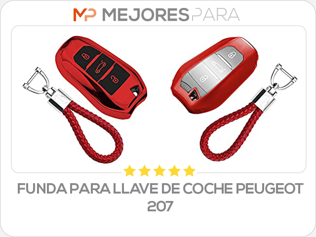 funda para llave de coche peugeot 207