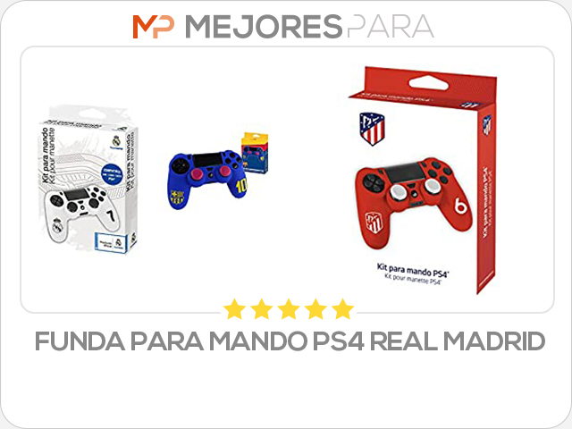 funda para mando ps4 real madrid