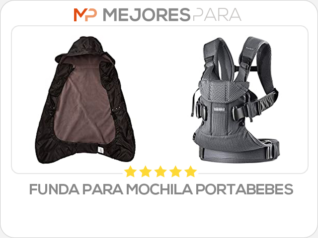 funda para mochila portabebes