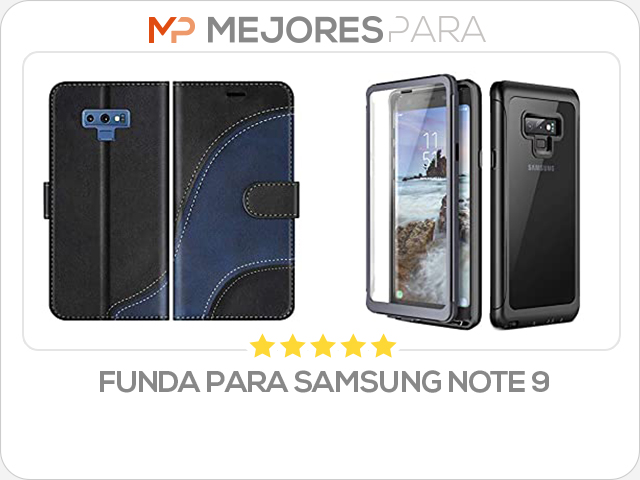 funda para samsung note 9