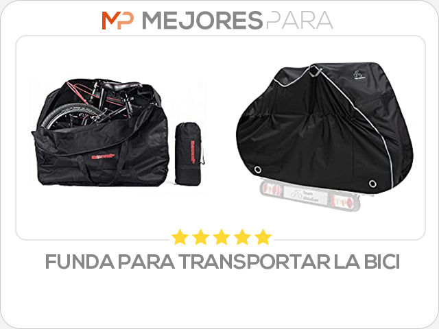 funda para transportar la bici