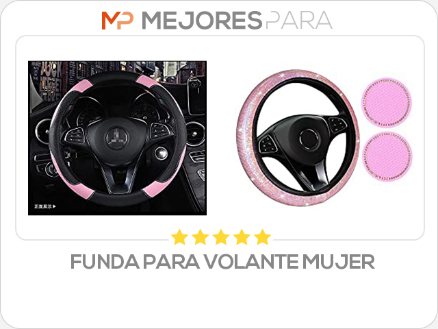 funda para volante mujer