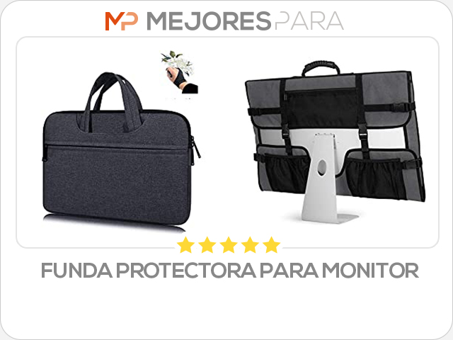 funda protectora para monitor