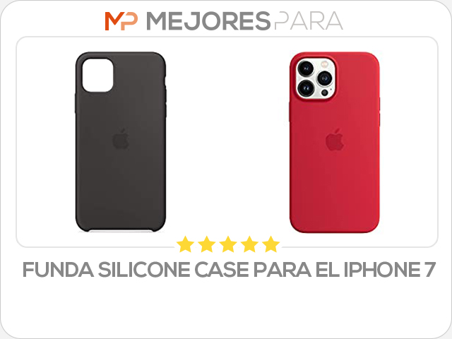 funda silicone case para el iphone 7