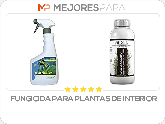 fungicida para plantas de interior