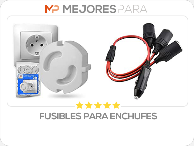 fusibles para enchufes