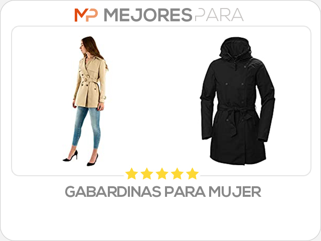 gabardinas para mujer