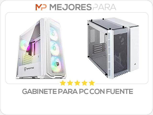 gabinete para pc con fuente