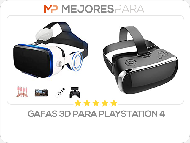 gafas 3d para playstation 4