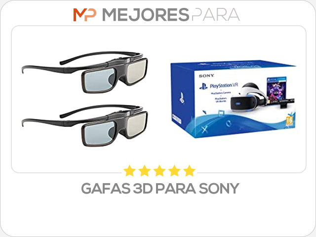 gafas 3d para sony