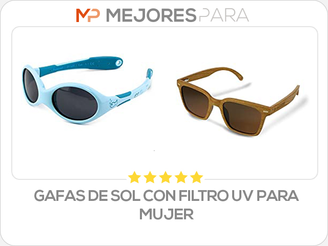 gafas de sol con filtro uv para mujer