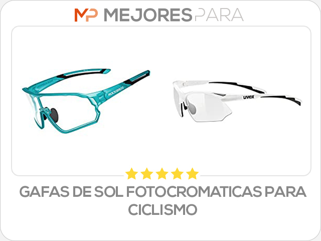 gafas de sol fotocromaticas para ciclismo